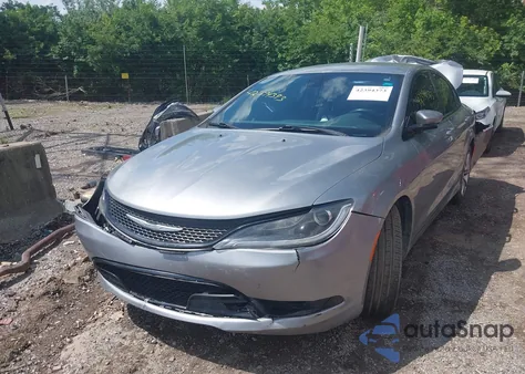 2015 Chrysler 200 S из США, поврежденный, VIN 1C3CCCBB5FN696911